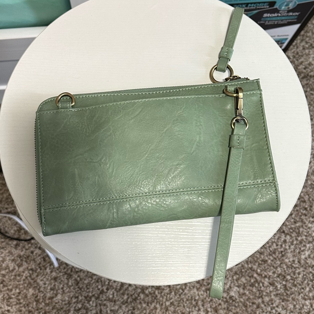 Joy Susan Convertible Crossbody, Sage Green